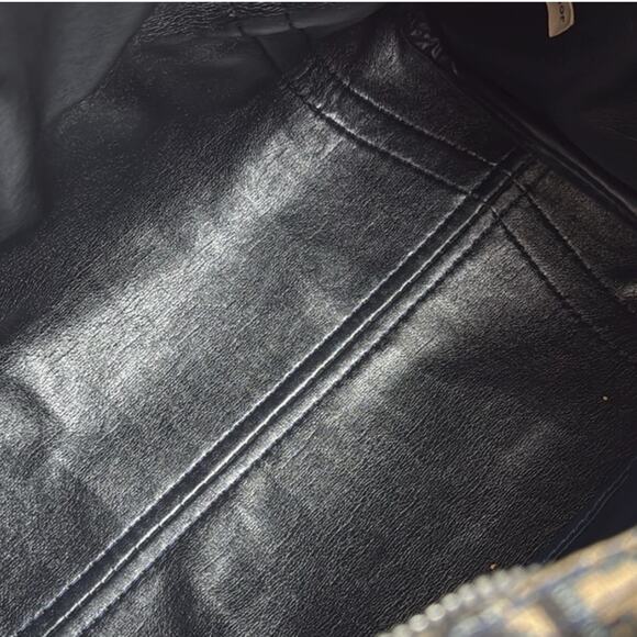 Christian Dior Trotter Boston Bag Dior Baggages Navy Monogram Canvas Handbag - Picture 12 of 16